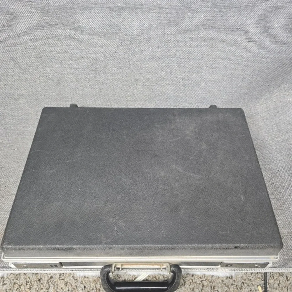 Vintage Airway Industries‎ US Government Property Hard Shell Briefcase Black